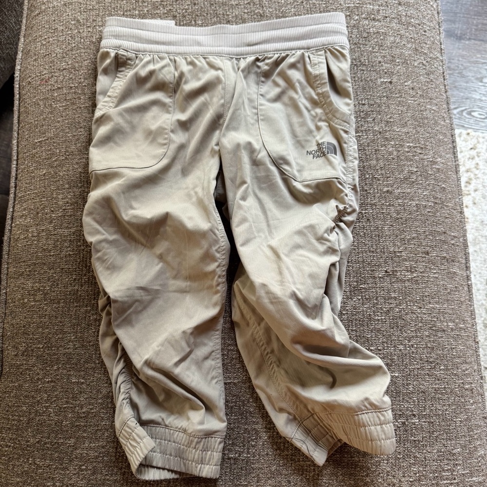 The North Face Kids Sweatpants in Light Gray